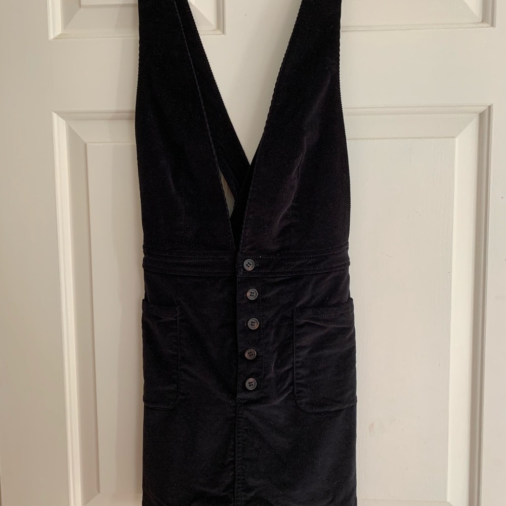 Free People Corduroy Overall Dress